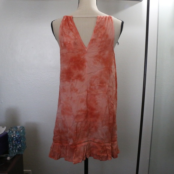En Creme Rope Neckline Mini Sundress - Picture 2 of 8